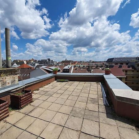 Master Apartment With Air Condition And Separated Rooftop Terrace Budapest Kültér fotó